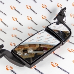 712W63730-0001 С7 левое зеркало заднего вида в сборе (Широкий корпус, Электропривод)