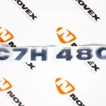 WG1664952029 SITRAK Шильдик двери левой