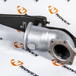 202V15201-6188 SITRAK Труба приемная выхлопного тракта с заслонкой и приводом моторного тормоза