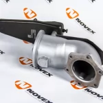 202V15201-6188 SITRAK Труба приемная выхлопного тракта с заслонкой и приводом моторного тормоза