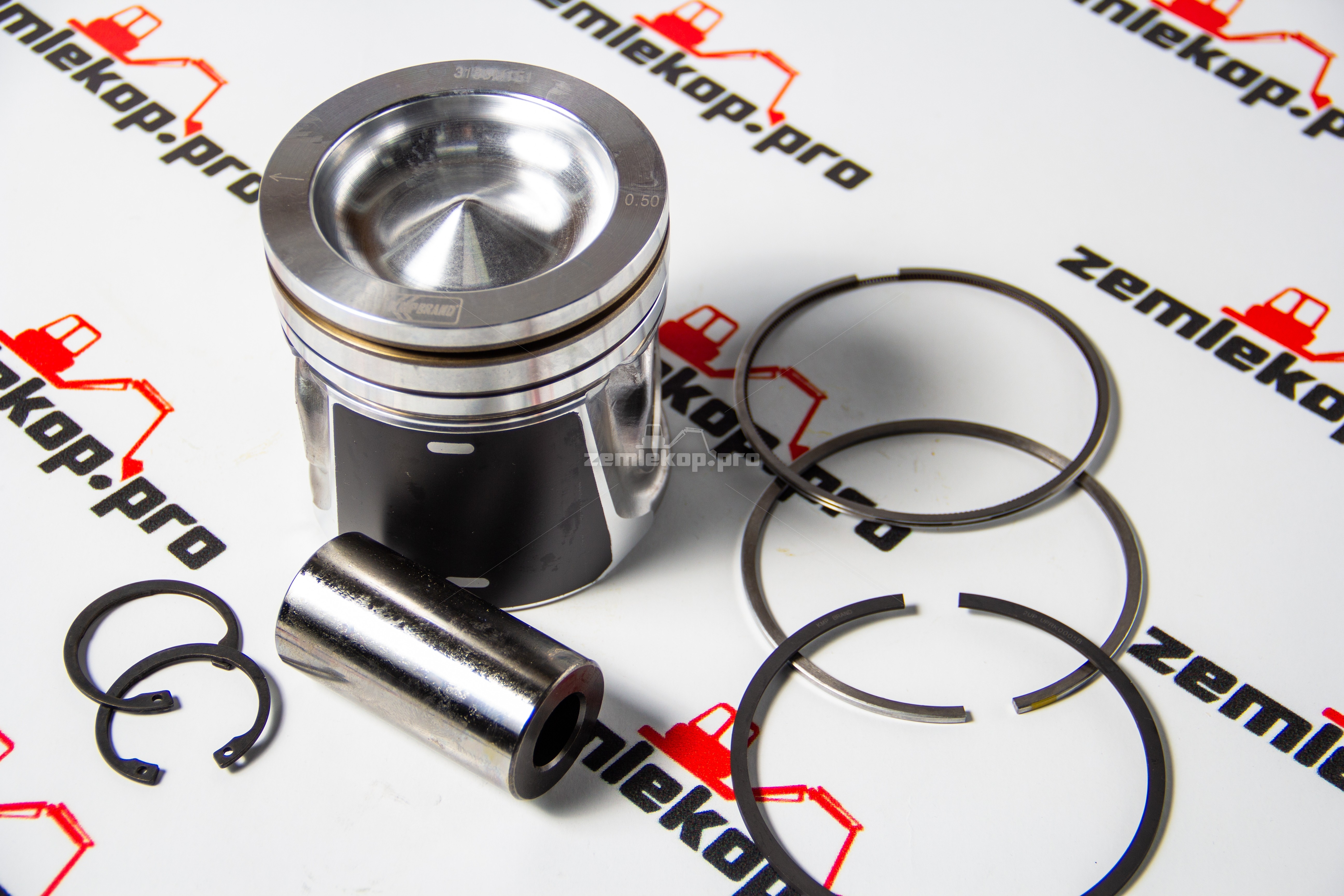 U5PR0060B Поршень в сборе с кольцами +0,5 мм KMP  396-4482 /  3964482
