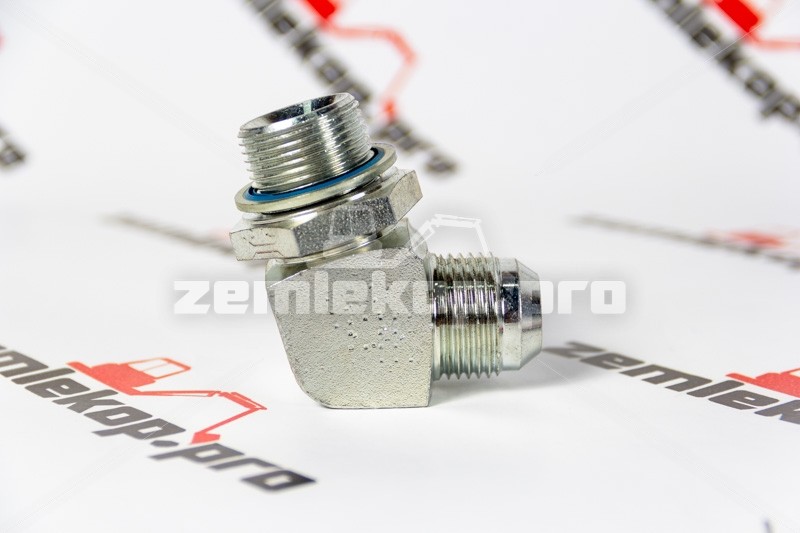 55005676 Штуцер в сб 90° (гайка + шайба) SANDVIK