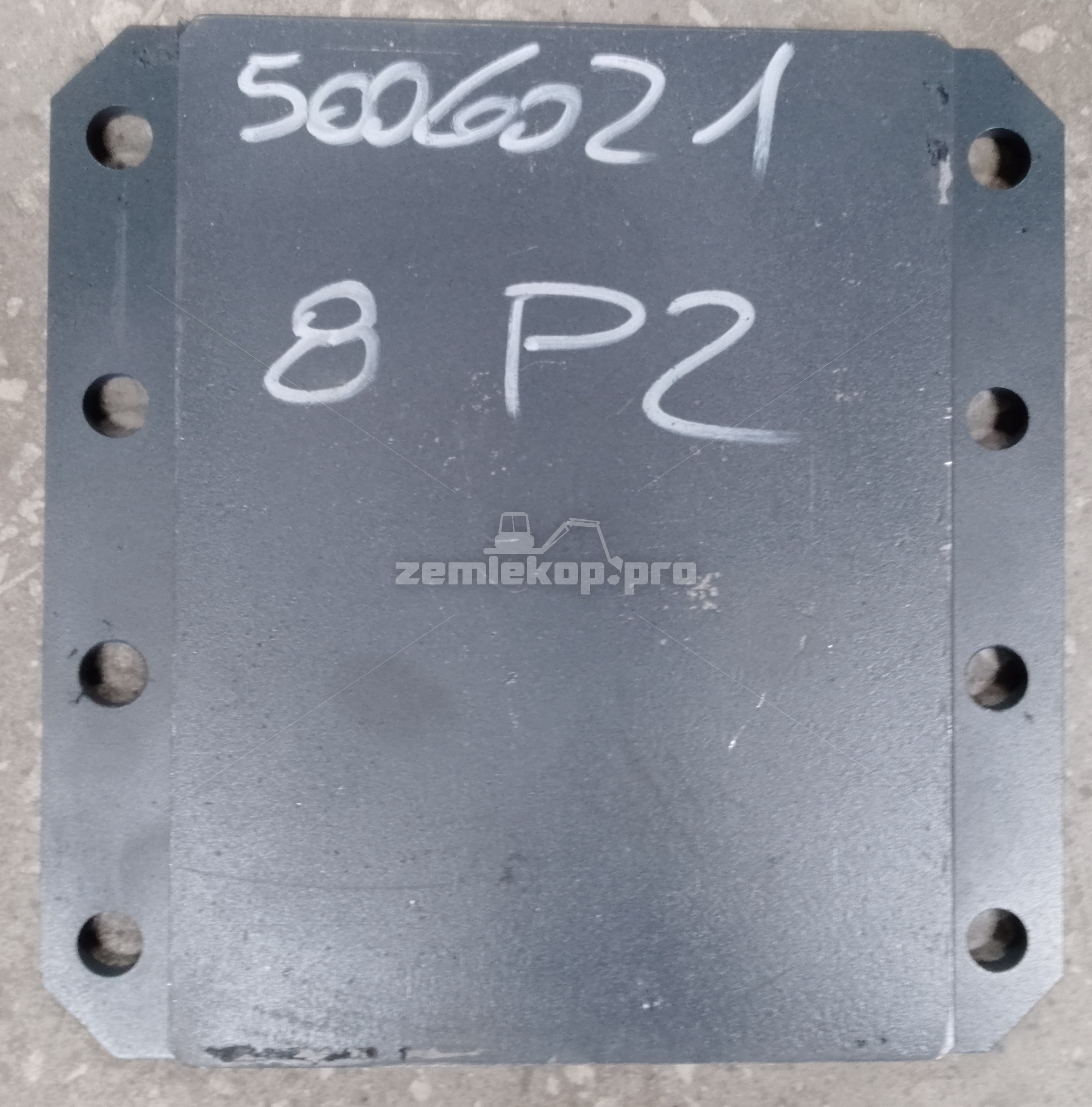 5006021 INDECO Основание-амортизатор боковой 270*270*62 мм металл