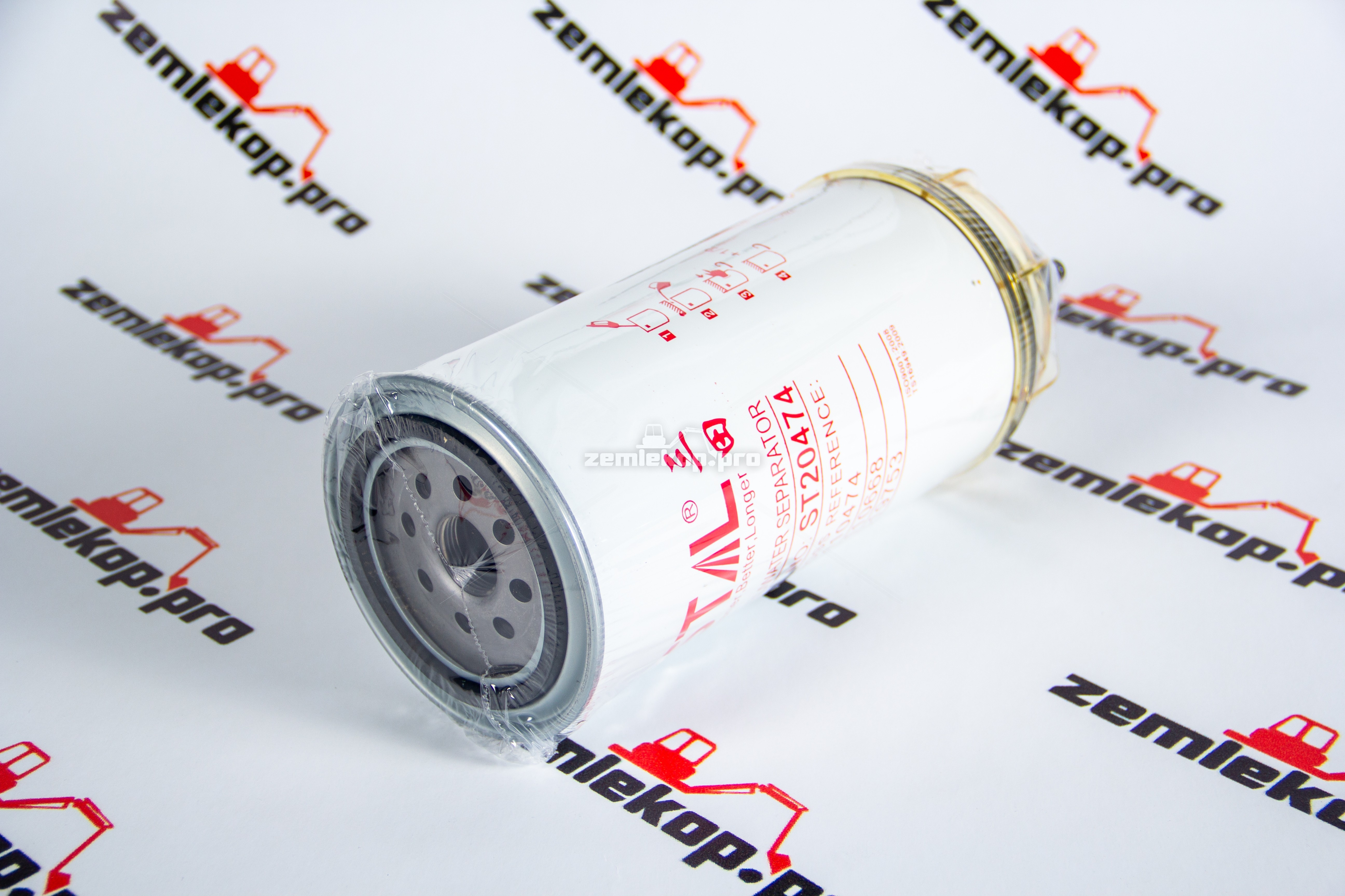 ST20474C Фильтр топливный с колбой D4D, D5D (грубой очистки)