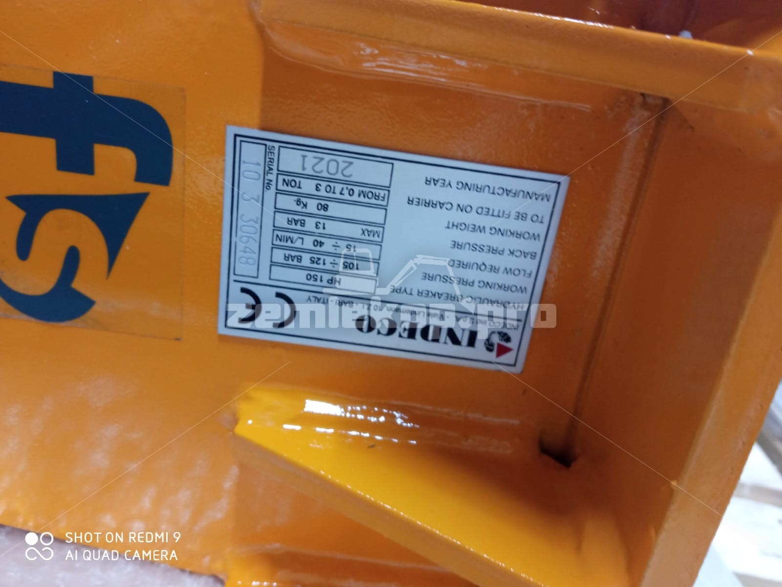 1000HL36 INDECO Гидромолот HP150