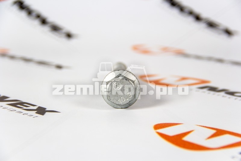 ZQ18114100TF6 SITRAK Болт стопорный шестигранный с фланцем M14*1.5